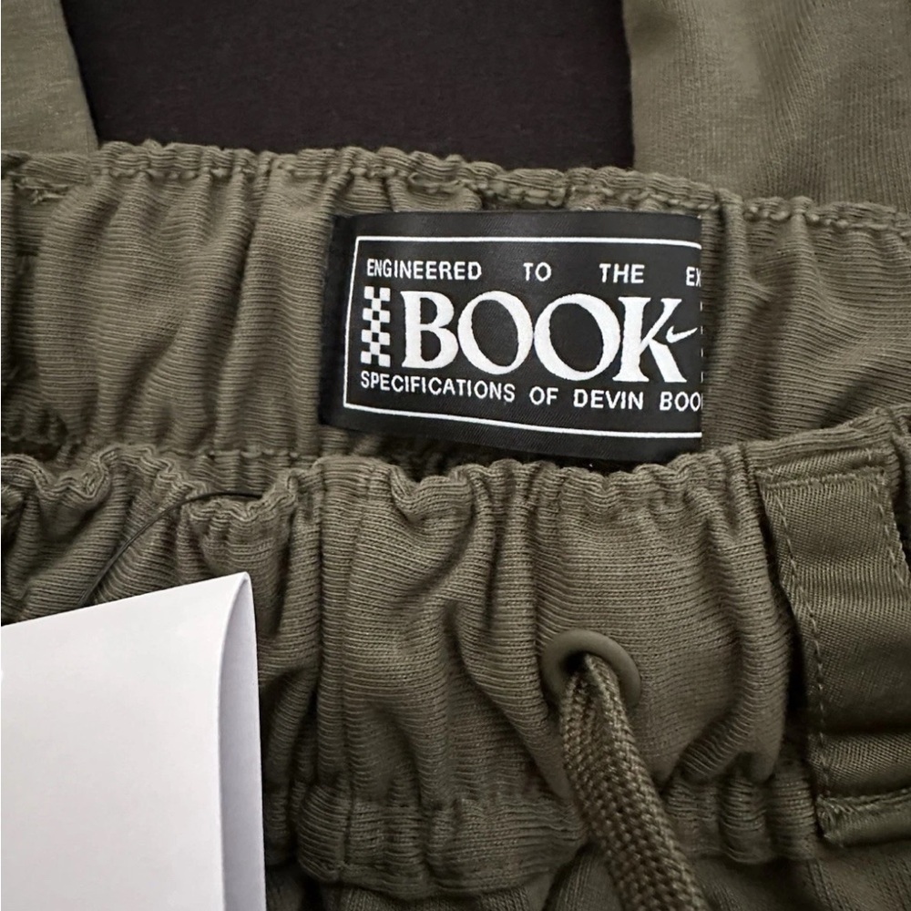 Nike Air Devin Booker Dri-Fit Tear Away Pants Olive Mens Sz XL New HJ3899-222 - Picture 4 of 6